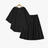 2Pcs Set / Black / 2XL