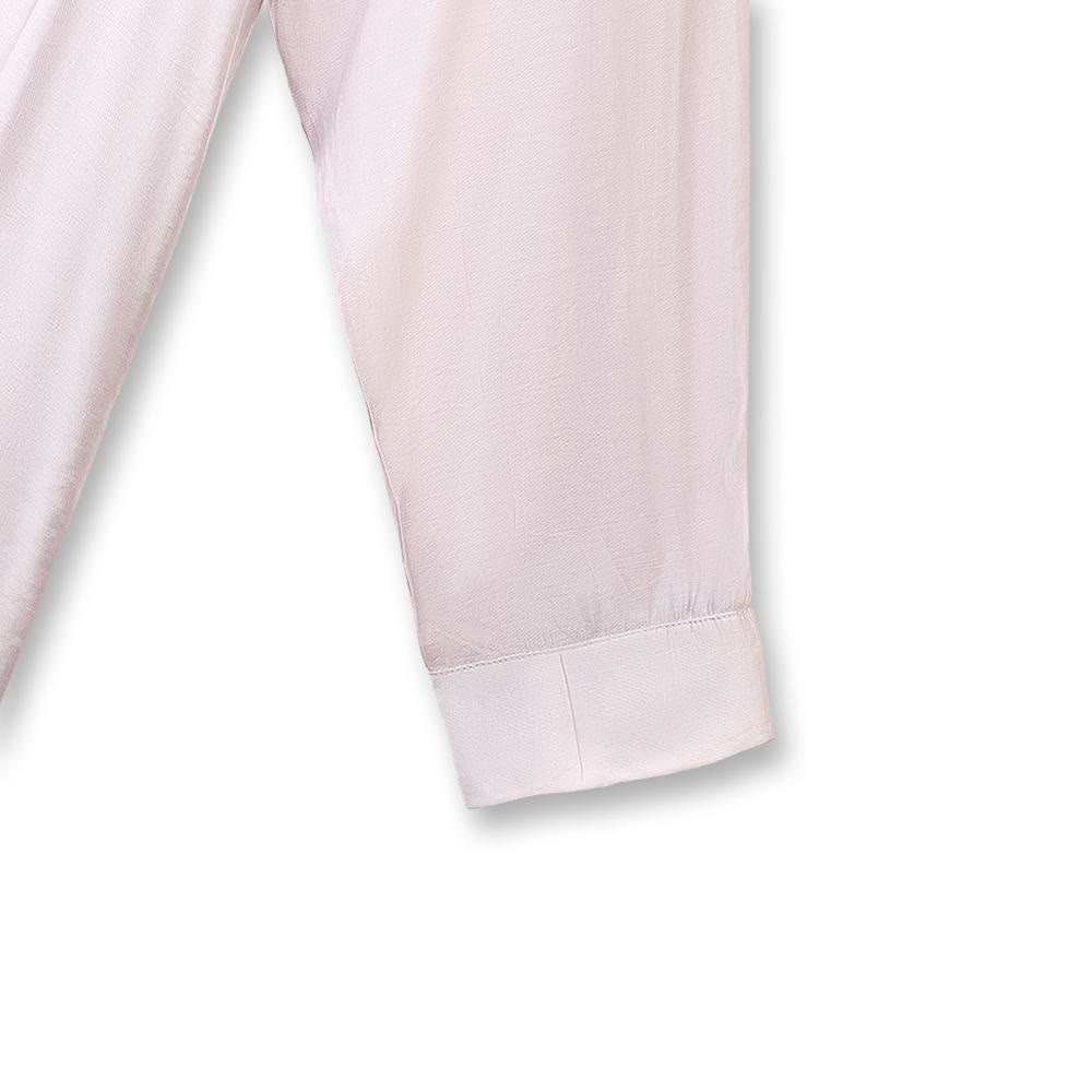 Plusock Plus Size Drape Shirt and Cami Dress Set - image 2