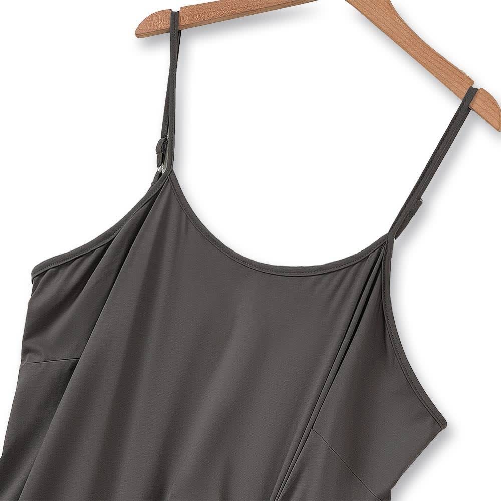 Plusock Plus Size Drape Shirt and Cami Dress Set - image 5