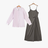 Plusock Plus Size Drape Shirt and Cami Dress Set - 2Pcs Set - 6XL - image 0