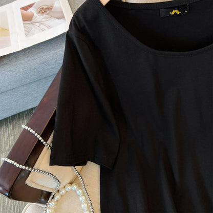 Plusock Plus Size Asymmetric Hem Cotton Blouse - image 17
