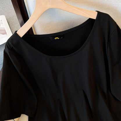 Plusock Plus Size Asymmetric Hem Cotton Blouse - image 16