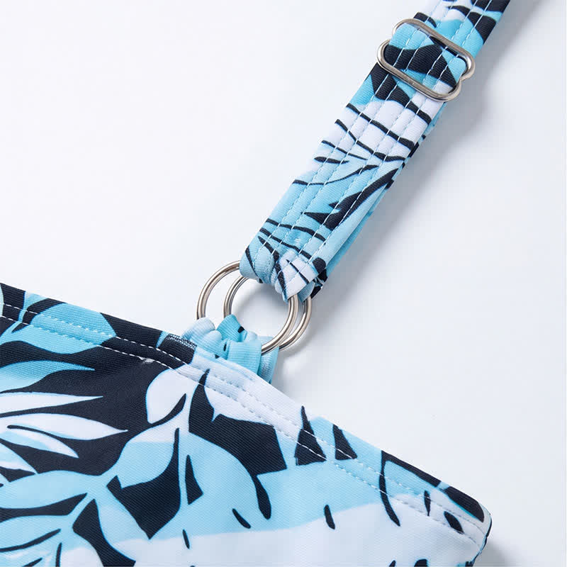 Plusock Floral Skirted Swim Dress - image 9