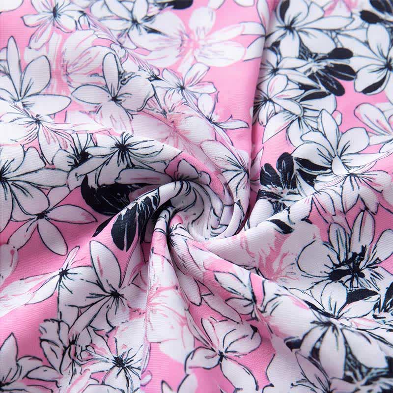 Plusock Floral Skirted Swim Dress - image 17