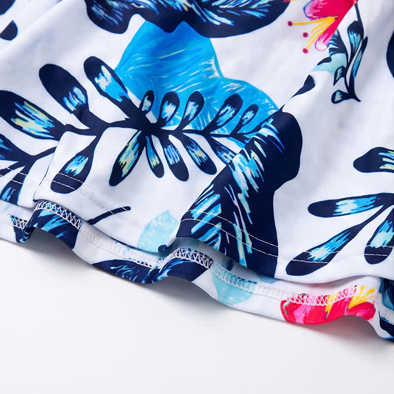 Plusock Floral Skirted Swim Dress - image 18
