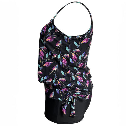 Plusock Tropical Leaf Tankini Set - image 8