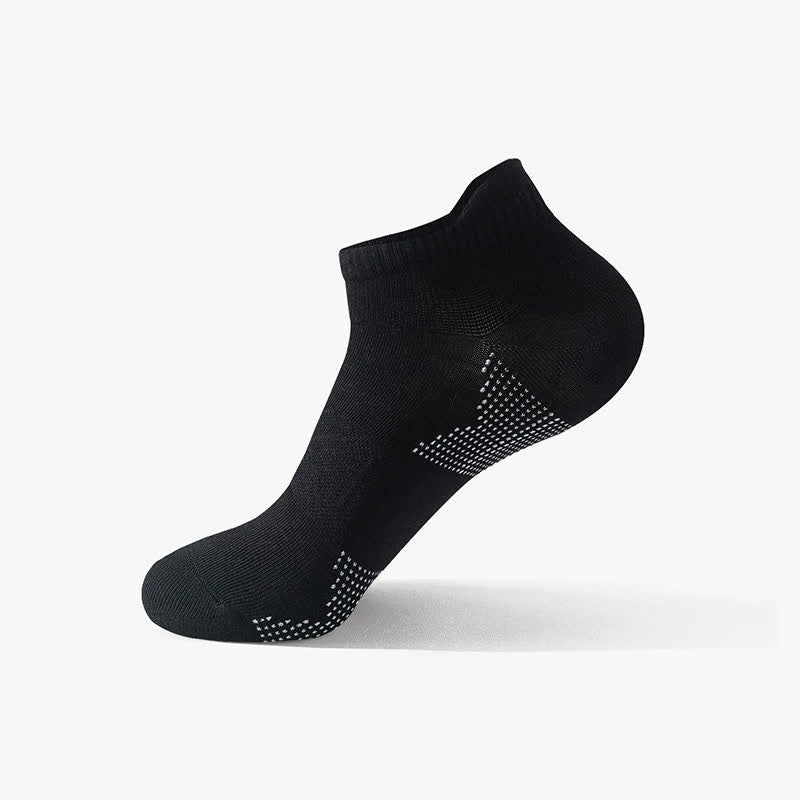 Plusock Breathable Sport Ankle Compression Socks (6 Pairs) - Black - EU38-43(US5-9) - image 4