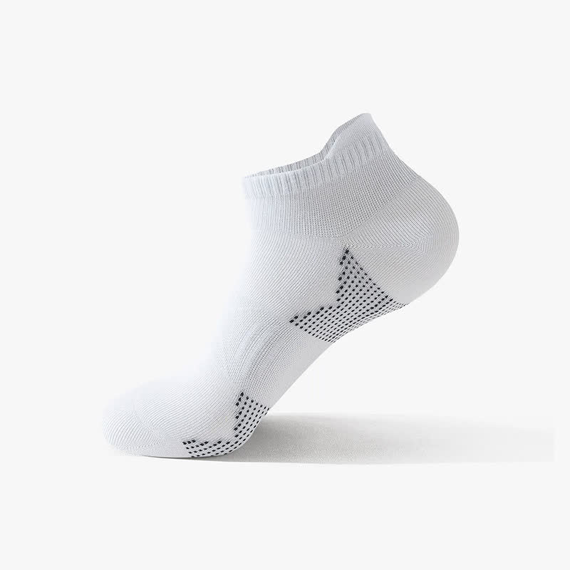 Plusock Breathable Sport Ankle Compression Socks (6 Pairs) - White - EU38-43(US5-9) - image 6