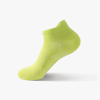 Plusock Breathable Sport Ankle Compression Socks (6 Pairs) - Fluorescent Green - EU38-43(US5-9) - image 5