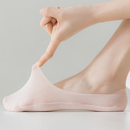 Plusock Ice Silk Cooling Soft No Show Socks (6 Pairs) - image 6