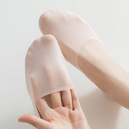 Plusock Ice Silk Cooling Soft No Show Socks (6 Pairs) - image 7