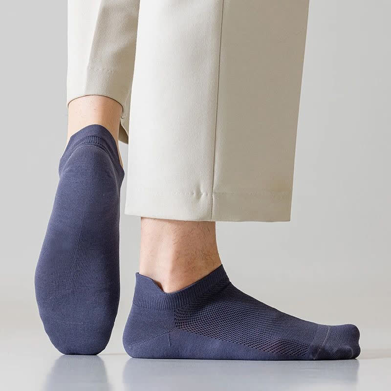 Plusock Breathable Mesh Ankle Socks (6 Pairs) - image 2