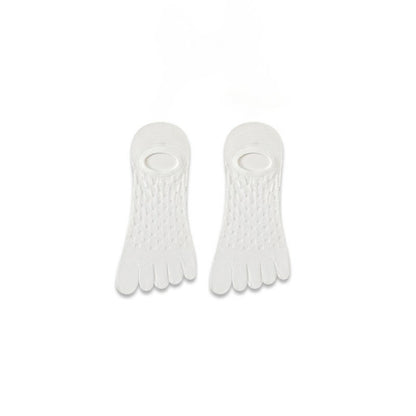 Plusock Breathable Five Toe Alignment Socks(3 Pairs) - White - EU39-44(US6-10) - image 5