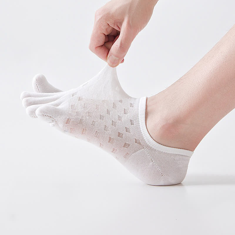 Plusock Breathable Five Toe Alignment Socks(3 Pairs) - image 1