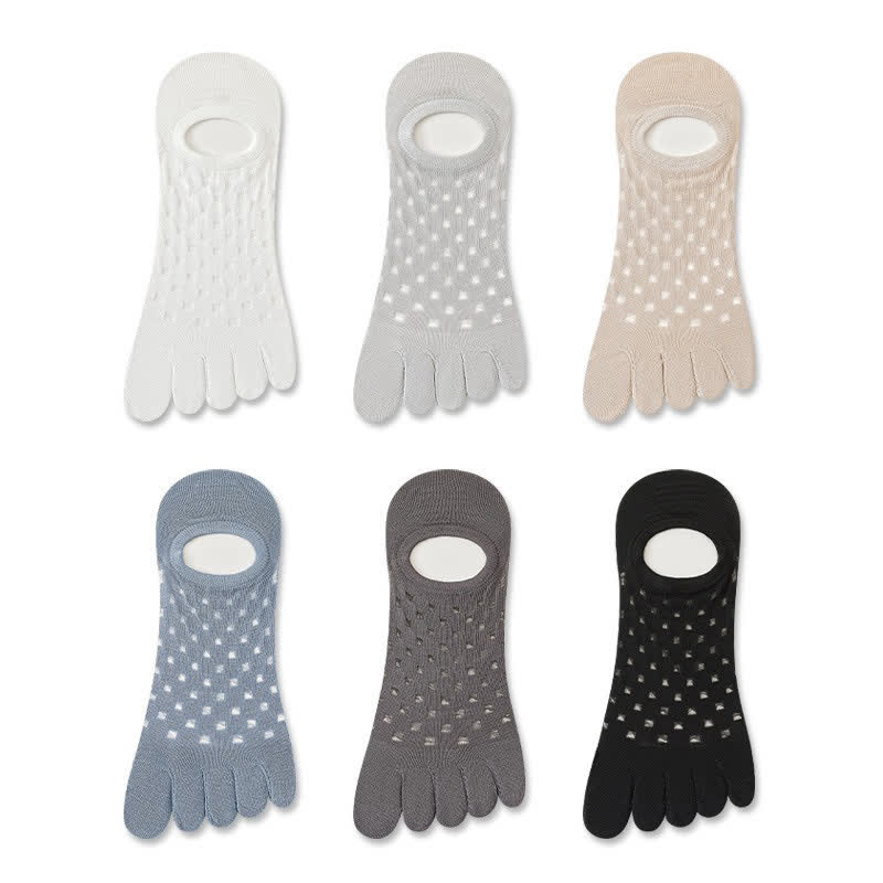 Plusock Breathable Five Toe Alignment Socks(3 Pairs) - image 9
