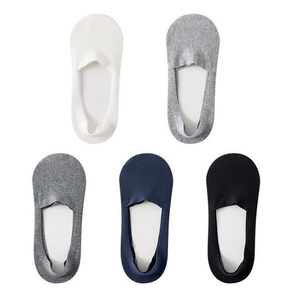 Plusock Breathable Cotton Invisible No Show Socks (3 Pairs) - image 8