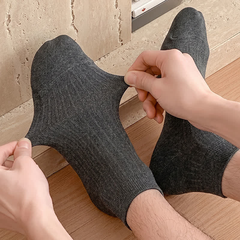 Plusock Soft Stretch Ankle Socks (5 Pairs) - image 4