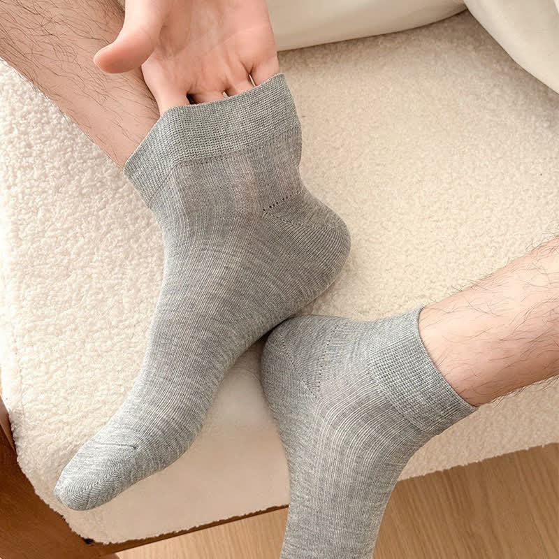 Plusock Soft Stretch Ankle Socks (5 Pairs) - image 2