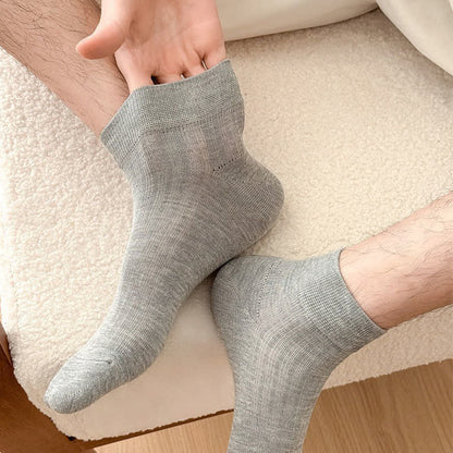 Plusock Soft Stretch Ankle Socks (5 Pairs) - image 2