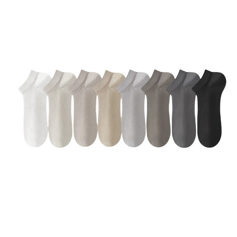Plusock Breathable Silk Ankle Socks (8 Pairs) - image 4