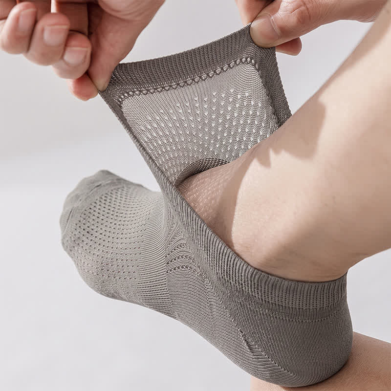 Plusock Breathable Silk Ankle Socks (8 Pairs) - image 1