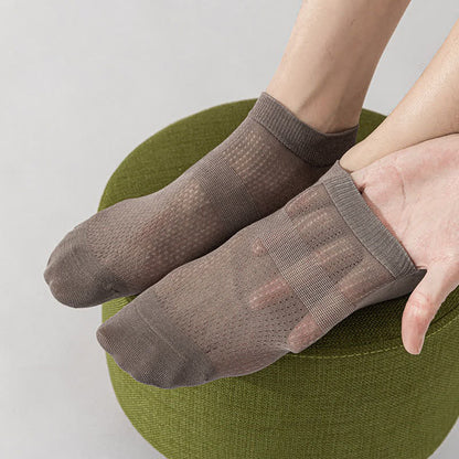 Plusock Breathable Silk Ankle Socks (8 Pairs) - image 2