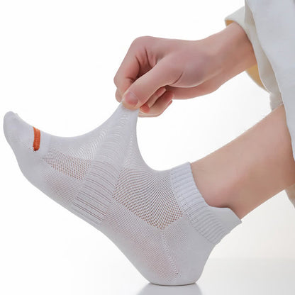 Plusock Breathable Cushioned Ankle Socks (5 Pairs) - image 2