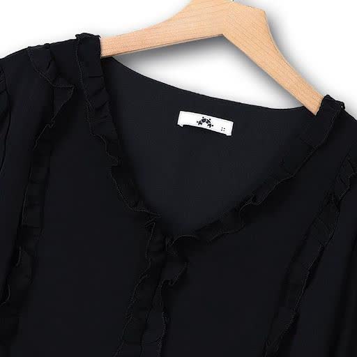 Plusock Romantic Plus Size Tiered Ruffle Midi Dress - image 3