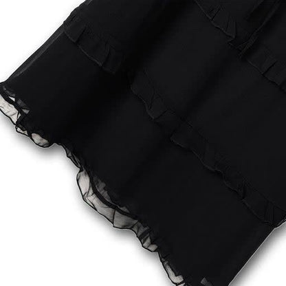 Plusock Romantic Plus Size Tiered Ruffle Midi Dress - image 6