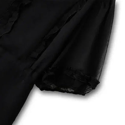 Plusock Romantic Plus Size Tiered Ruffle Midi Dress - image 4