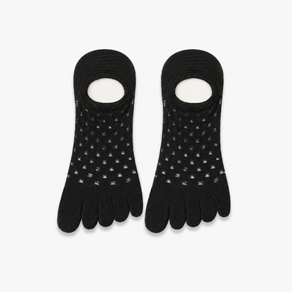 Plusock Breathable Five Toe Alignment Socks(3 Pairs) - Black - EU39-44(US6-10) - image 3