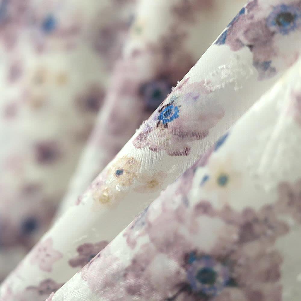 Plusock Plus Size Square Neck Puff Contrast Floral Tiered A-line Sundresses - image 5