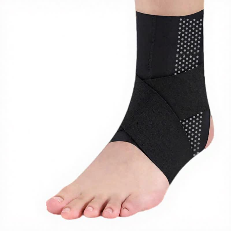 Plusock Cross Strap Ankle Brace - Black - EU40-45(US7-11) - image 0