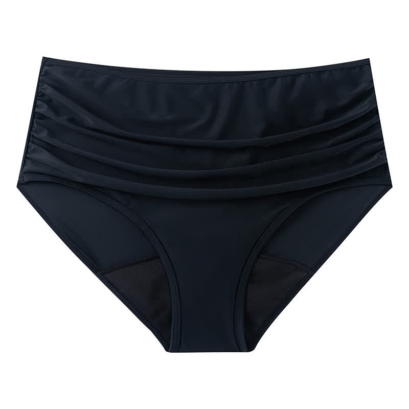 Plusock Triangle High Waist Panty - Black - 6XL - image 4