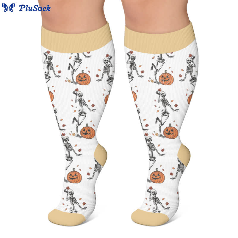 Plusock Plus Size Festive Pet Compression Socks - image 4