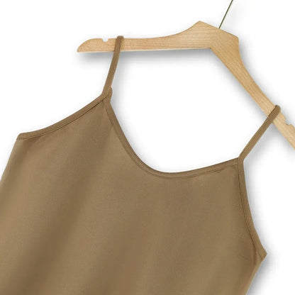 Plusock Plus Size Polo Drawstring Short Sleeve Top And Cami Dress Set - image 7