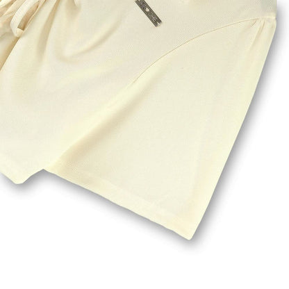 Plusock Plus Size Polo Drawstring Short Sleeve Top And Cami Dress Set - image 4