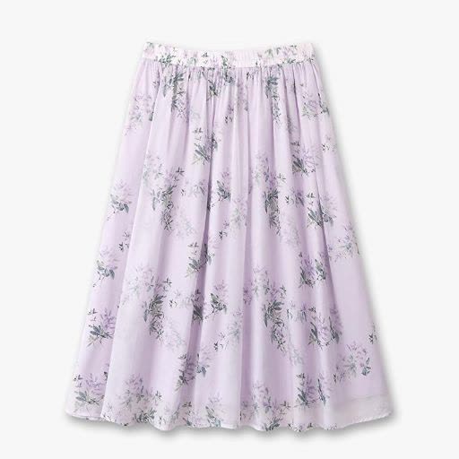 Plusock Plus Size Pleated Blouse A-line Skirt Lightweight Summer Set - image 2