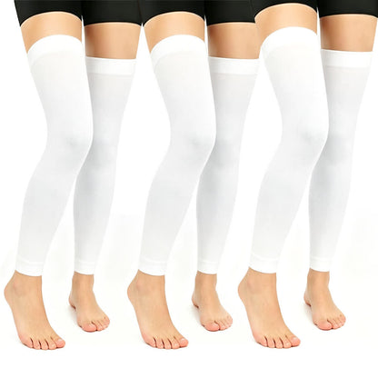 Plusock Solid Color Thigh High Compression Sleeves(3 Pairs) - image 4
