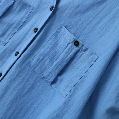 Plusock Plus Size Bamboo Button Front Blouse - image 3