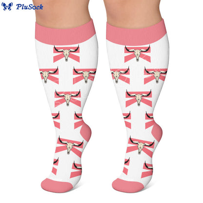 Plusock Plus Size Sheep Compression Socks - image 6