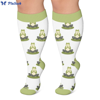Plusock Plus Size Sheep Compression Socks - image 5