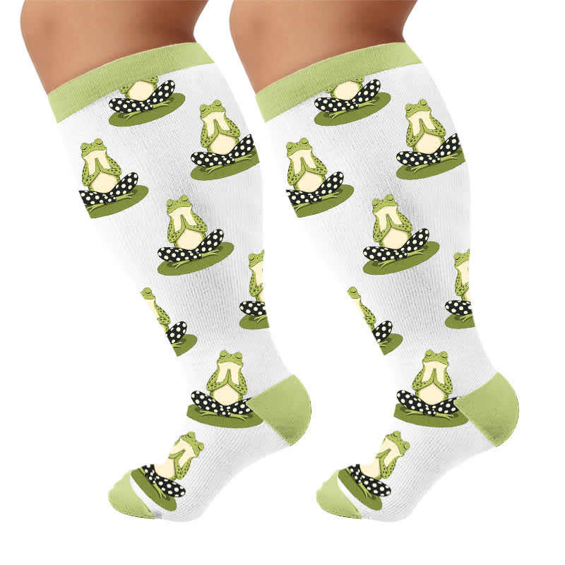Plusock Plus Size Sheep Compression Socks - image 9