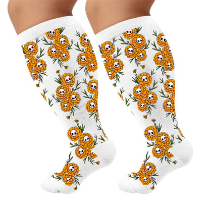 Plusock Plus Size Spooky Balloon Compression Socks - image 9