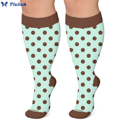 Plusock Plus Size Mixed Pattern Compression Socks - image 10