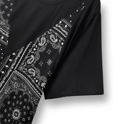 Plusock Bandana Print Layered Maxi Dress - image 2