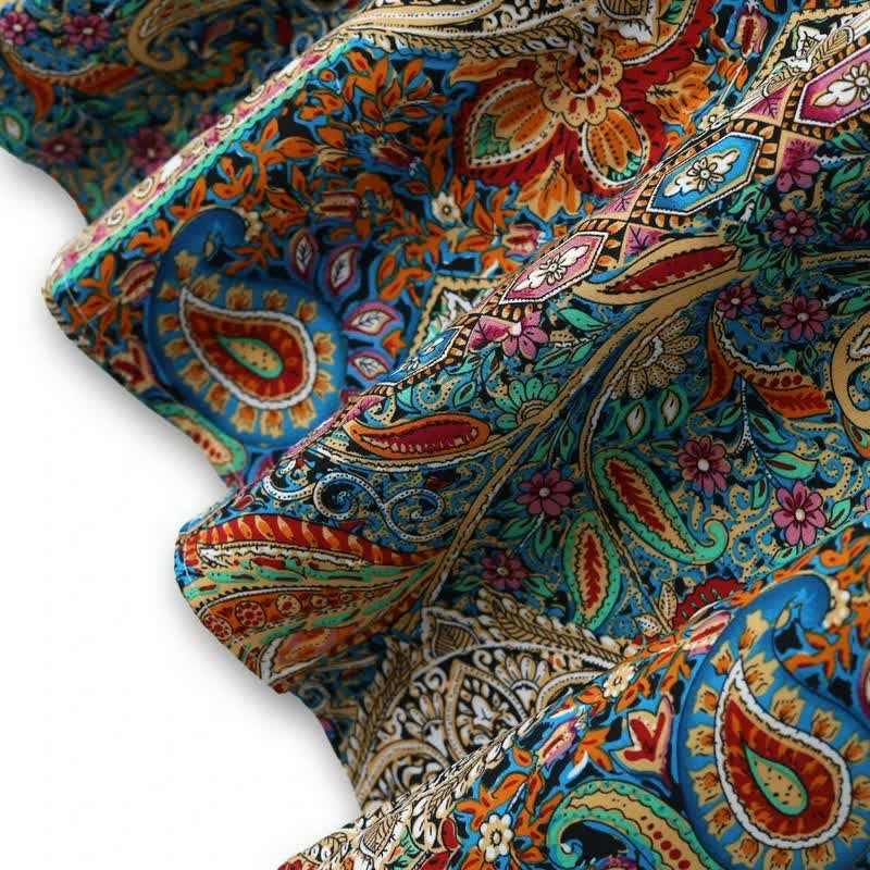 Plusock Boho Layered Midi Dress - image 5