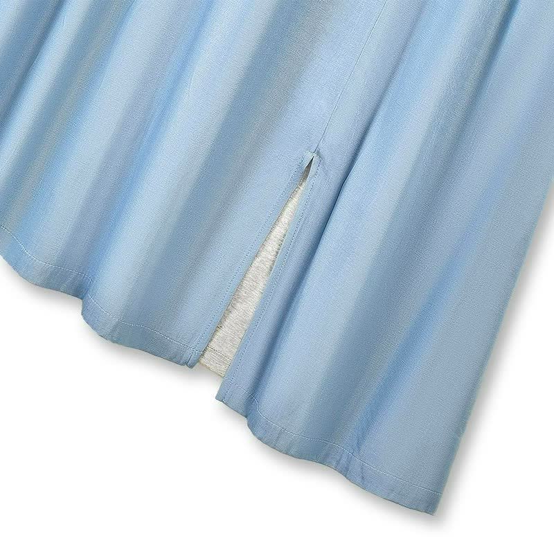 Plusock Scarf Tie Contrast Maxi Dress - image 1