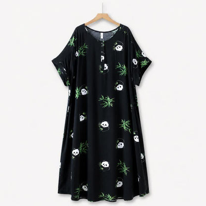 Plusock Soft Panda Lounge Midi Dress - image 0