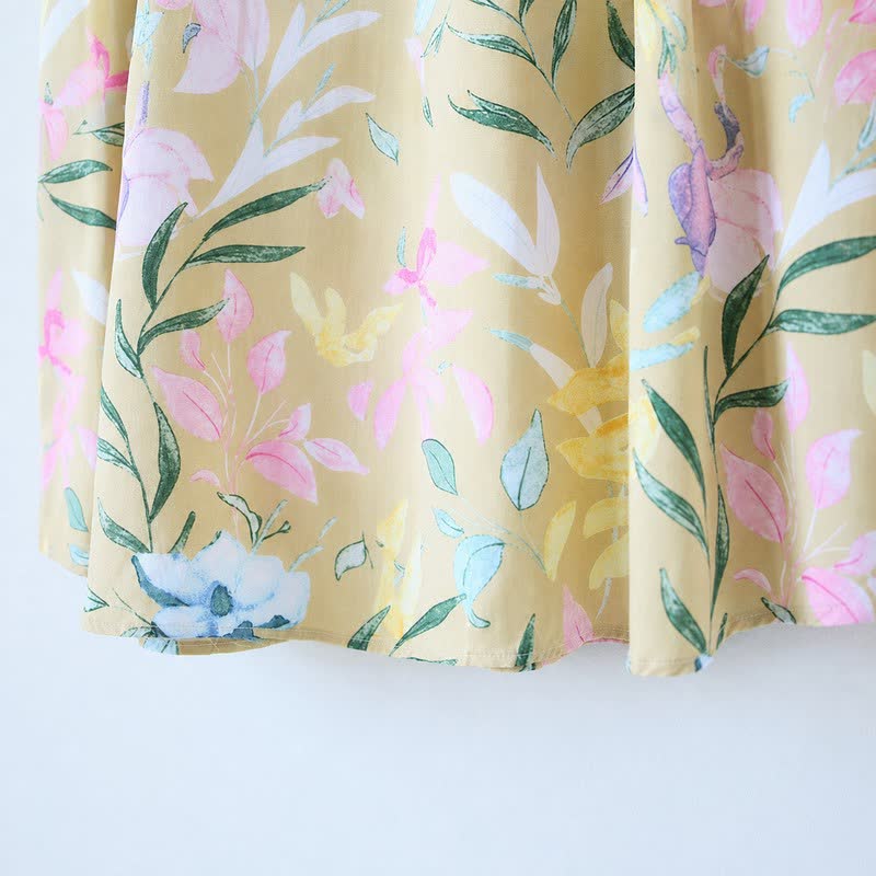 Plusock Pastel Floral Viscose Maxi Dress - image 4